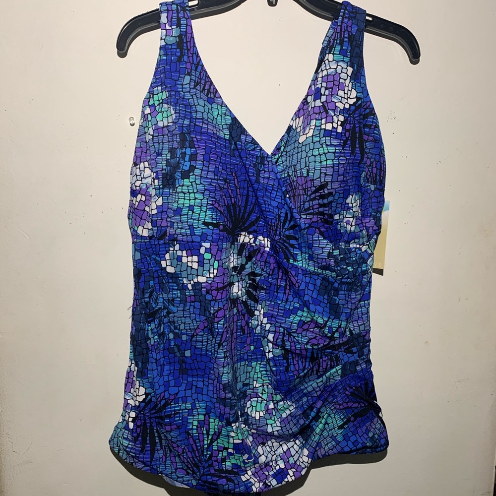 LE COVE Plus Size Women's One Piece Swimsuit 22W
